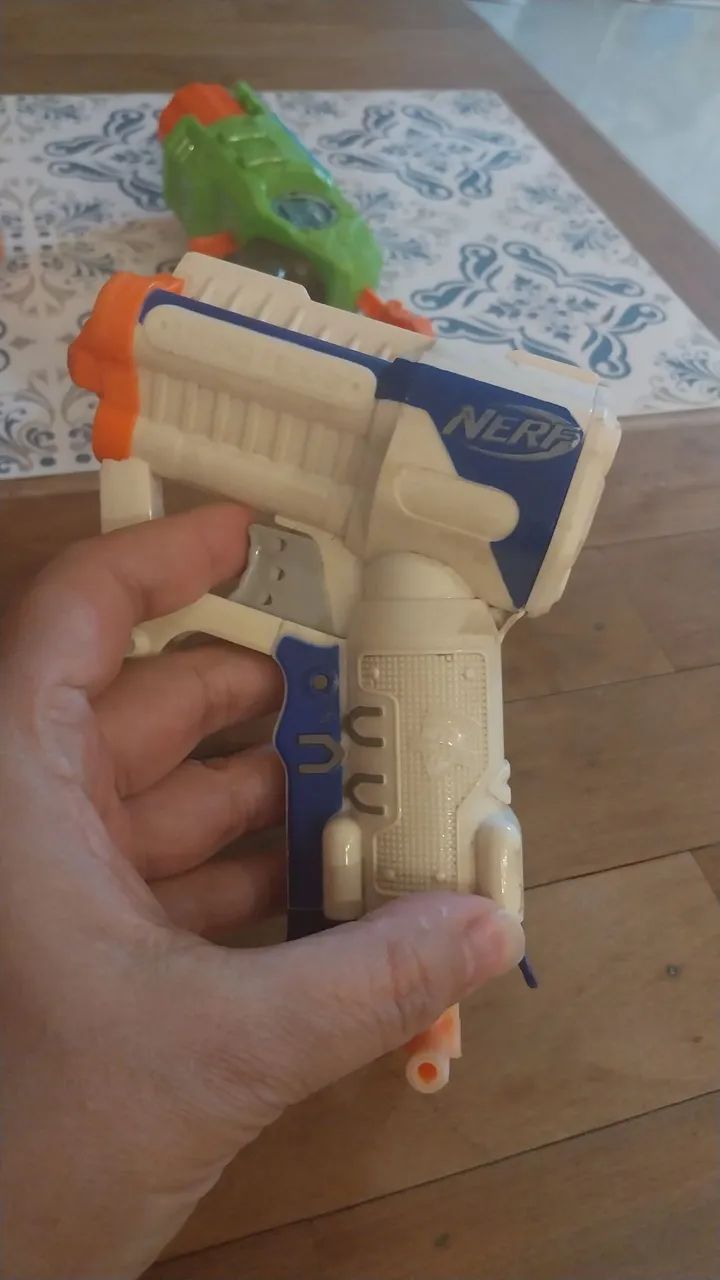 Nerf tríade ex-3. Usado. Ar comprimido  - Foto 3