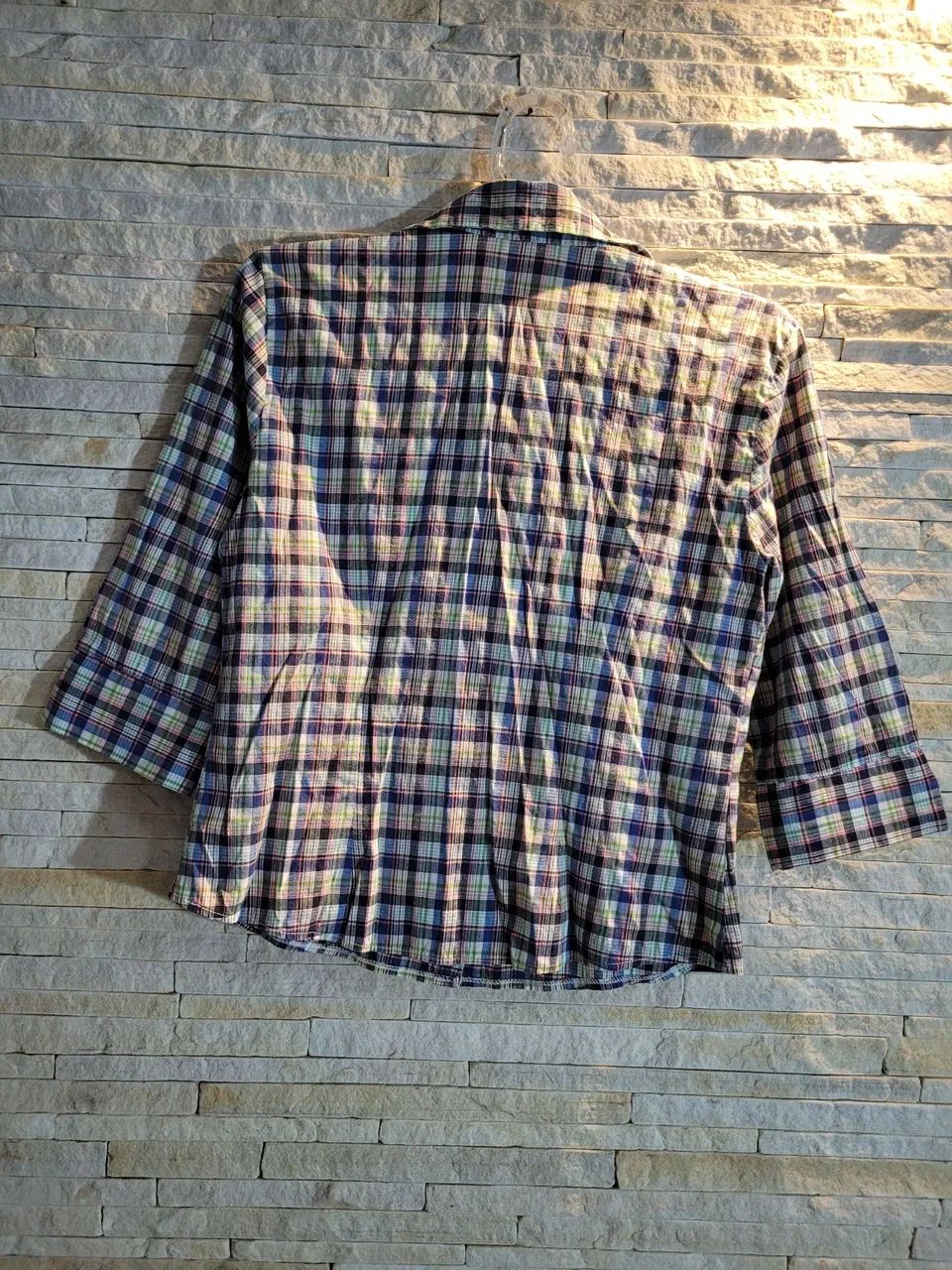 Camisa feminina xadrez M - Foto 5