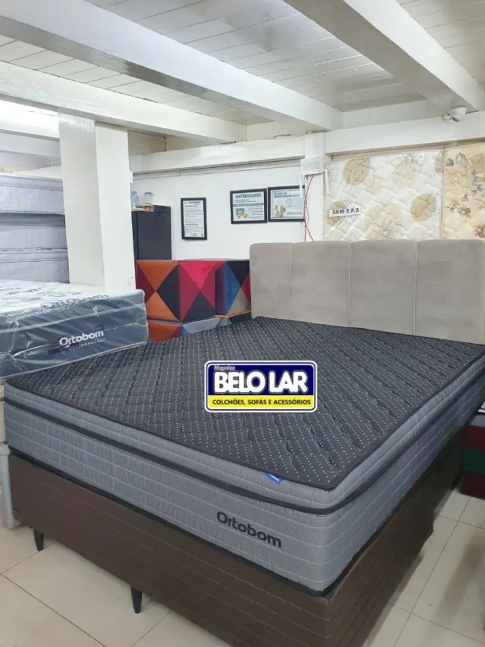 Cama Confort Black Queen size - Foto 3