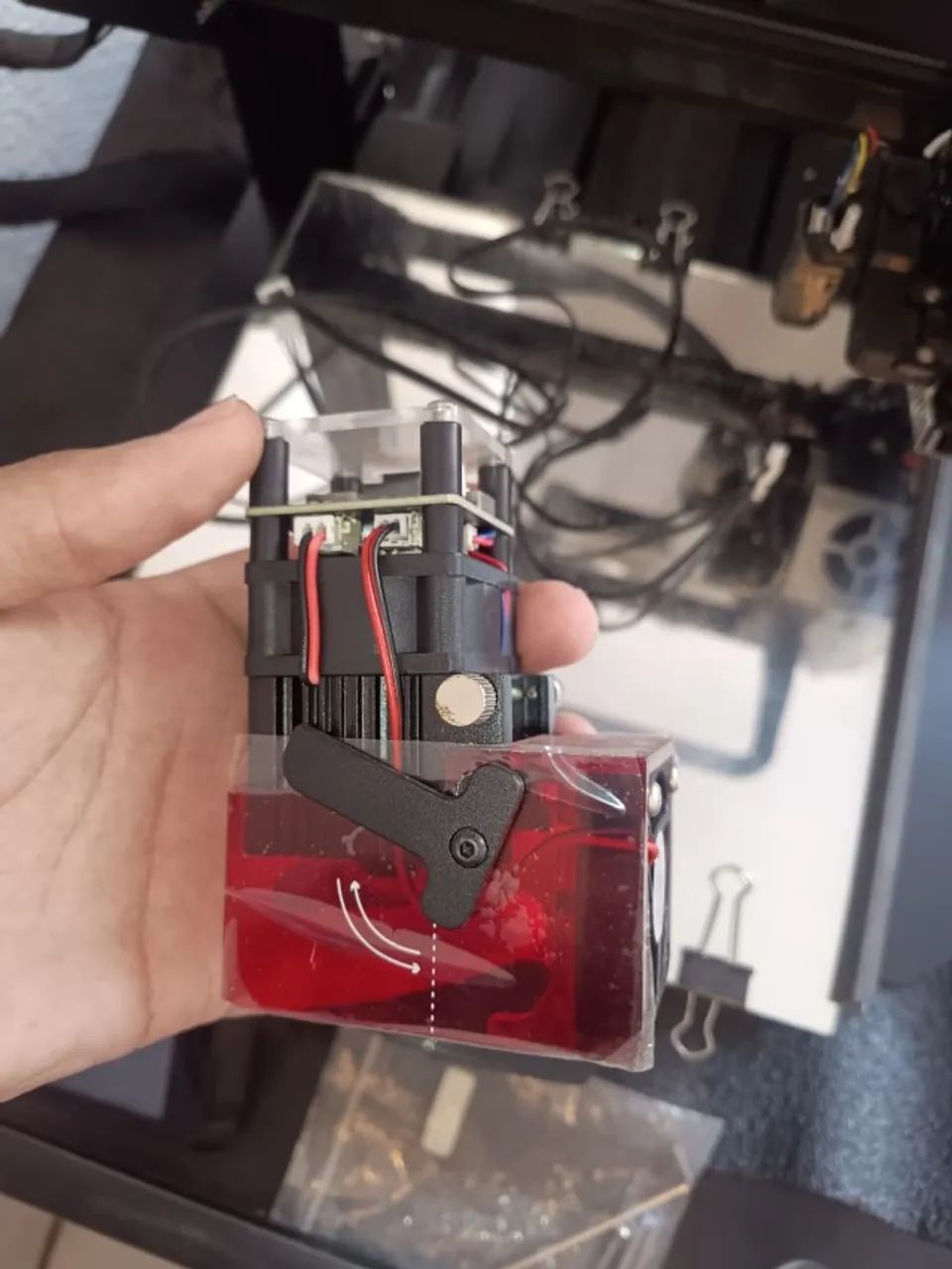 Impressora 3D Ender S1 Pro + Módulo Laser  - Foto 2