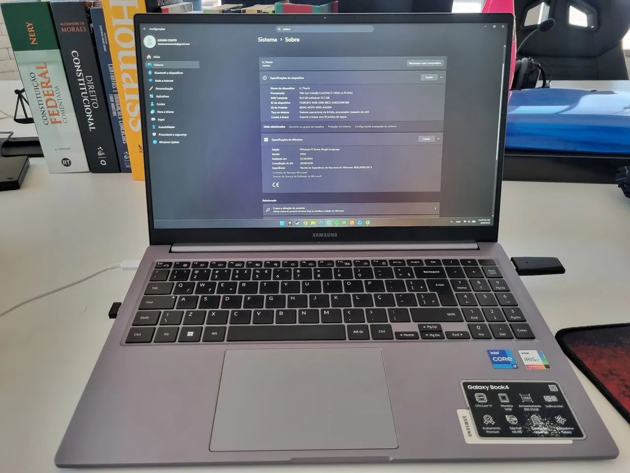 Samsung galaxy book 4