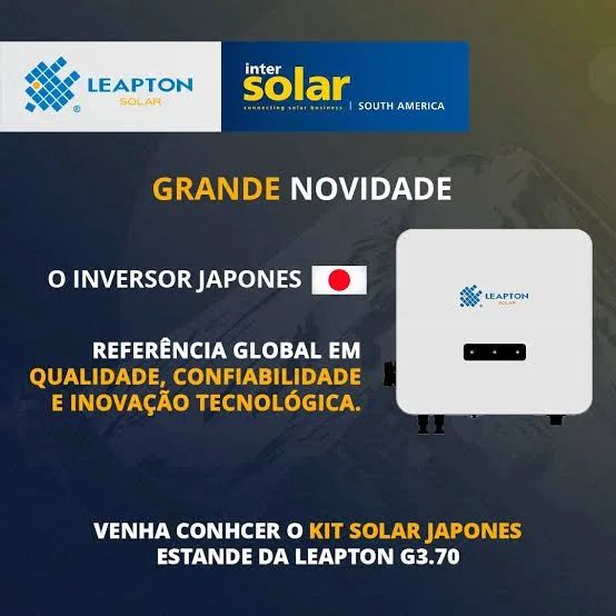 INVERSOR SOLAR 5KW LEAPTON MARCA JAPONESA 