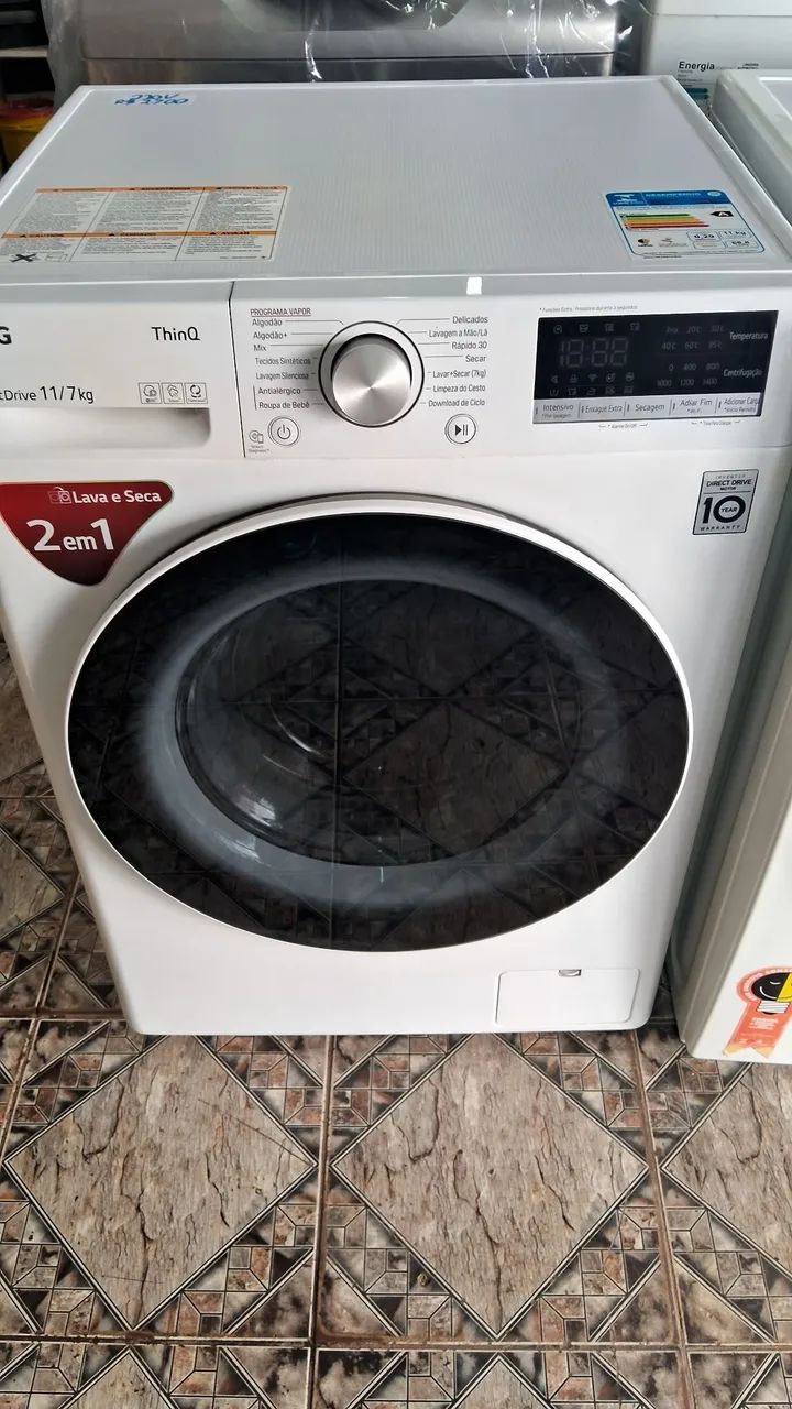 Vendo lava e seca lg 11kg 220v 