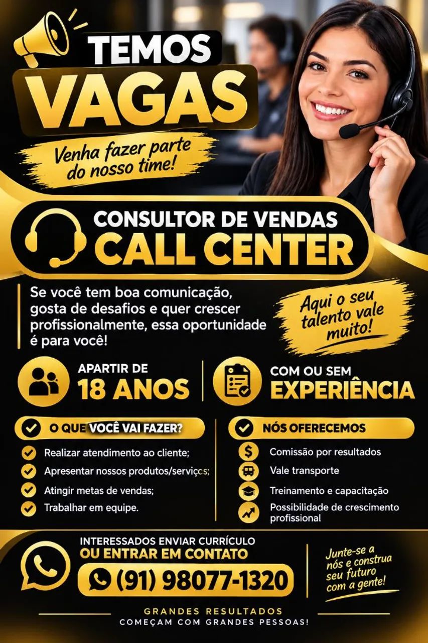 Estamos contratando 