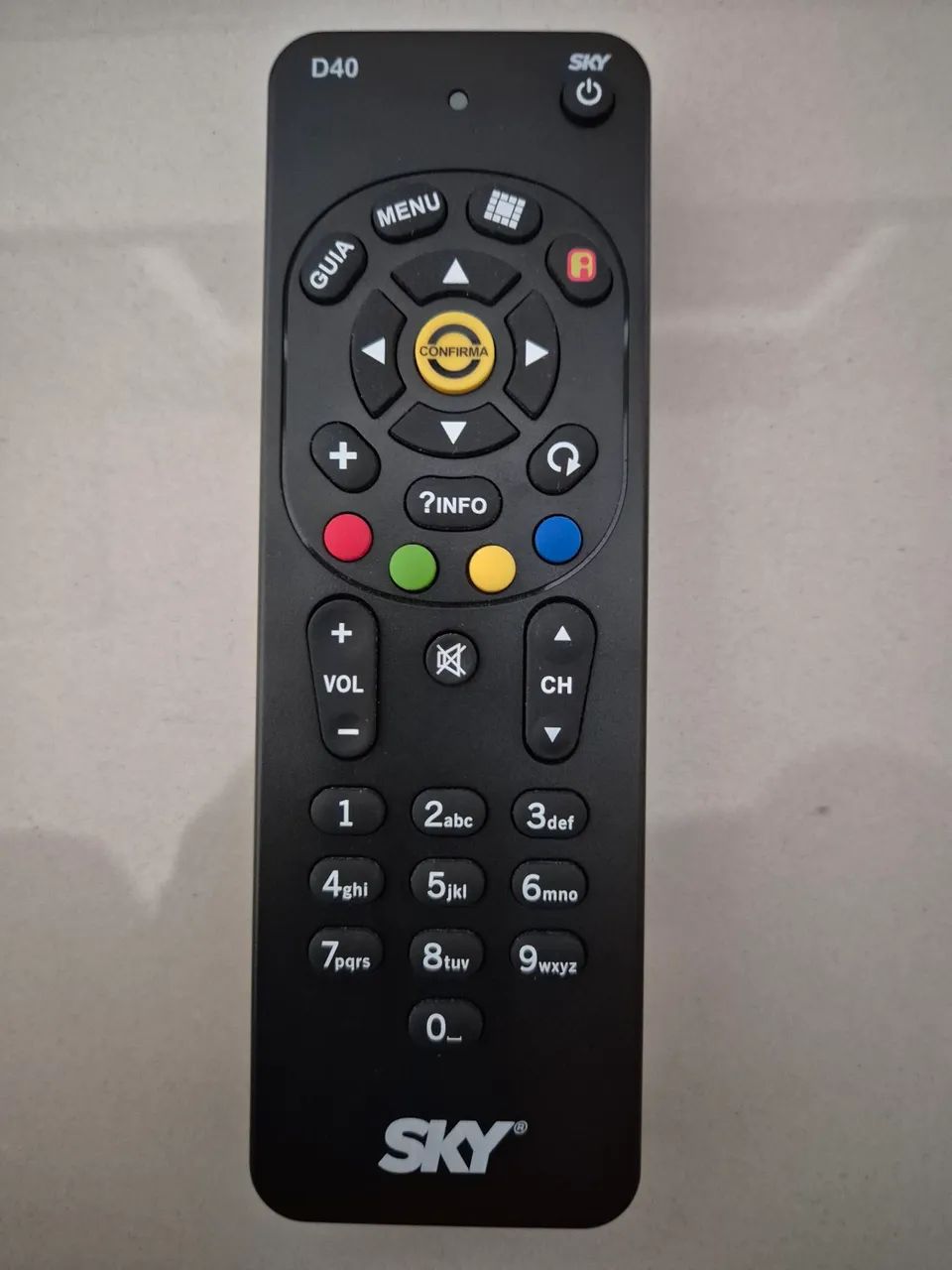 Controle remoto Sky 