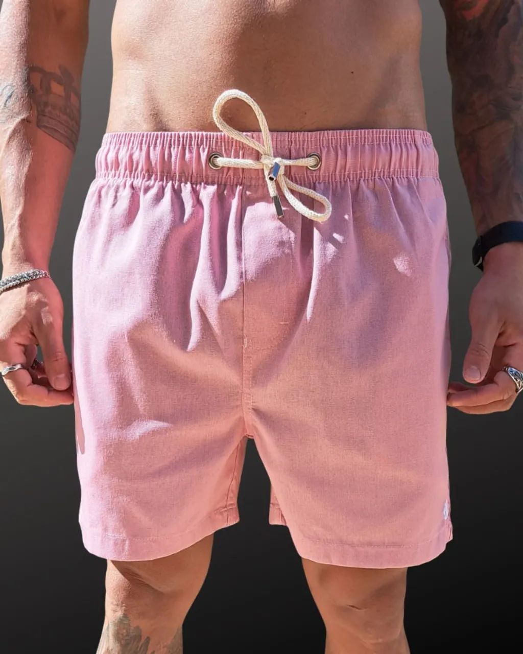 Short de Linho - Foto 5