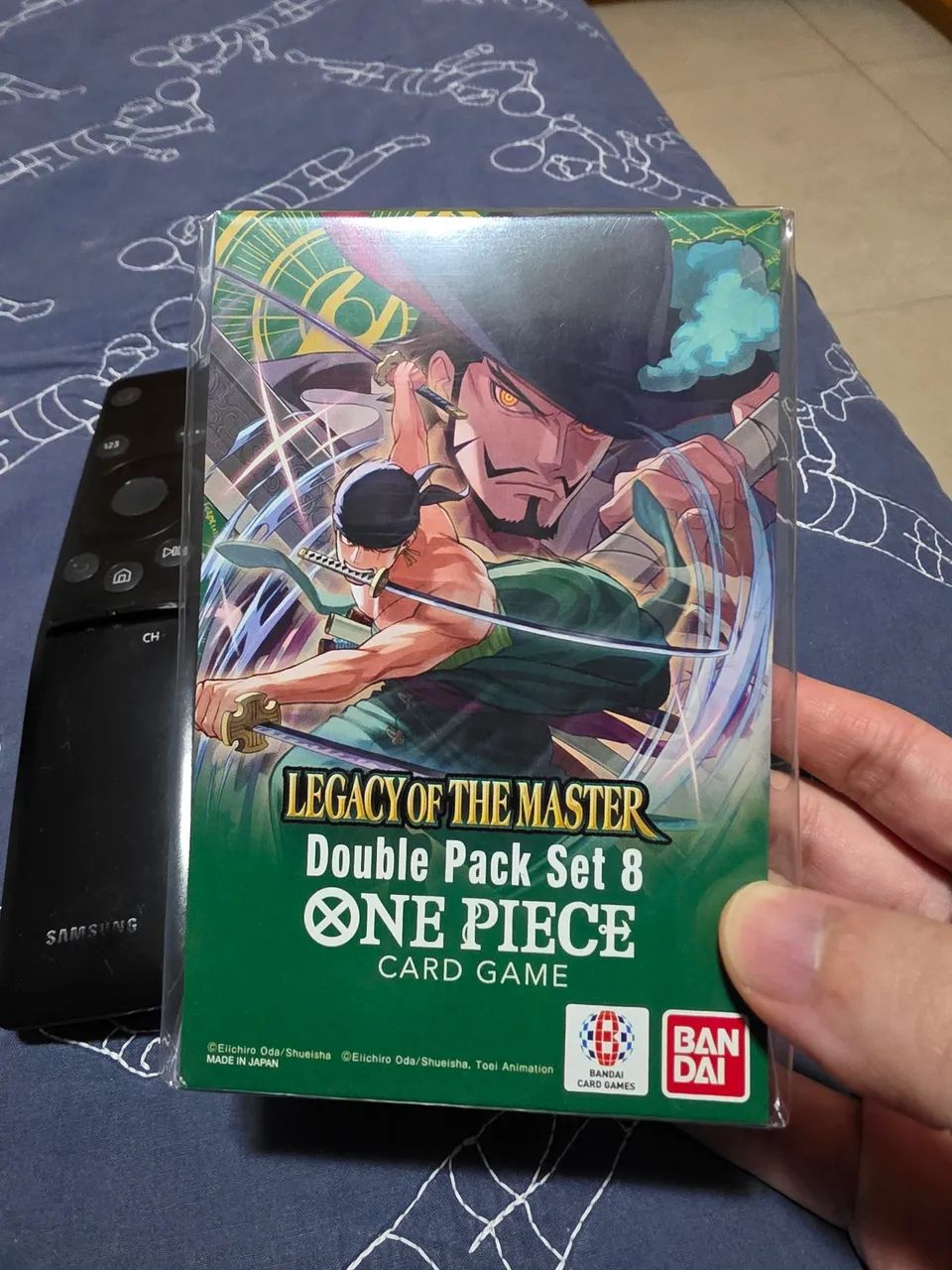 One Piece TCG Card Game Double Pack DP-08 Legacy Of The Master de