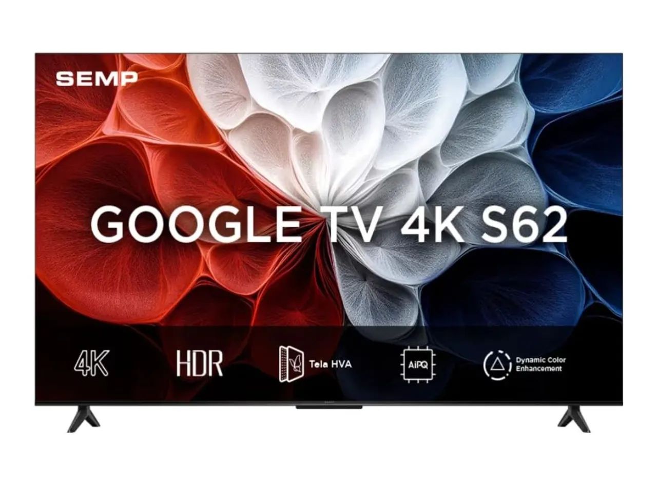 NOVA - SMART TV S62 4K SEMP UHD GOOGLE TV - Foto 2