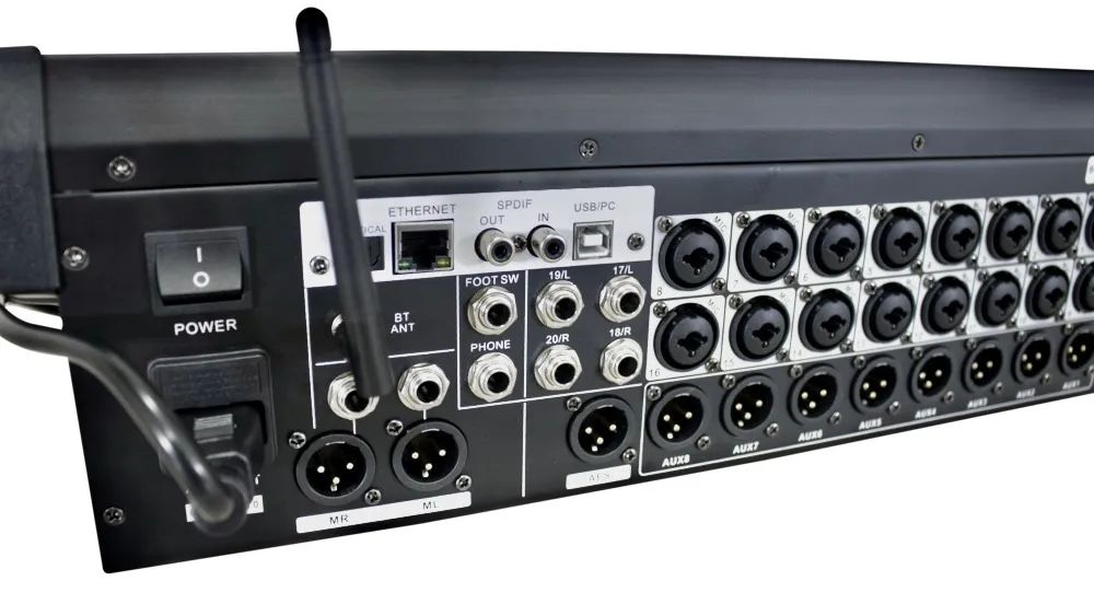 Mesa de som digital e interface de áudio 16 canais multitrack soundvoice mda20 Ñ Atrium 20 - Foto 3