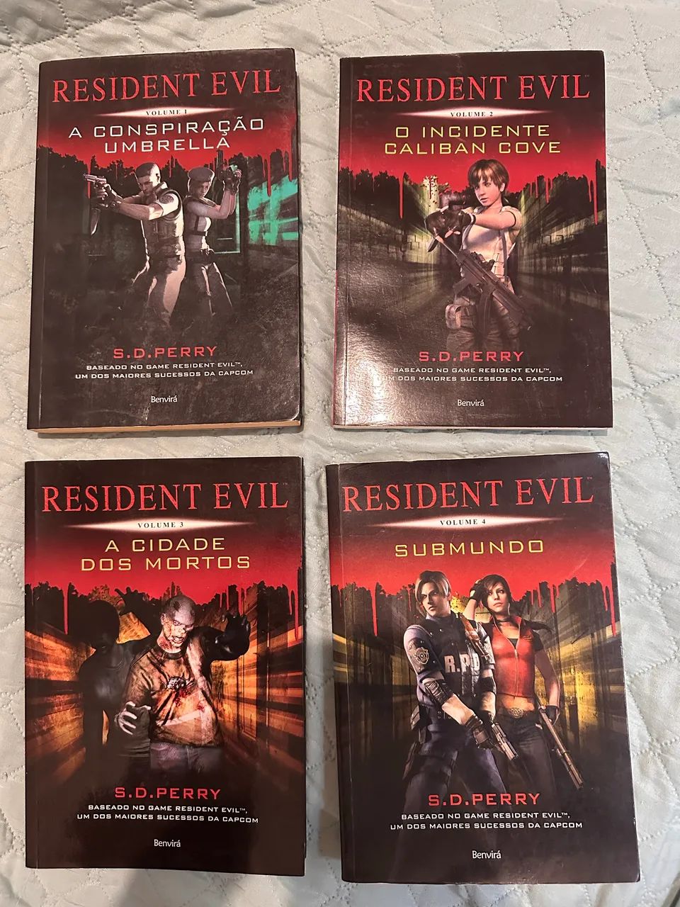 Livros resident evil