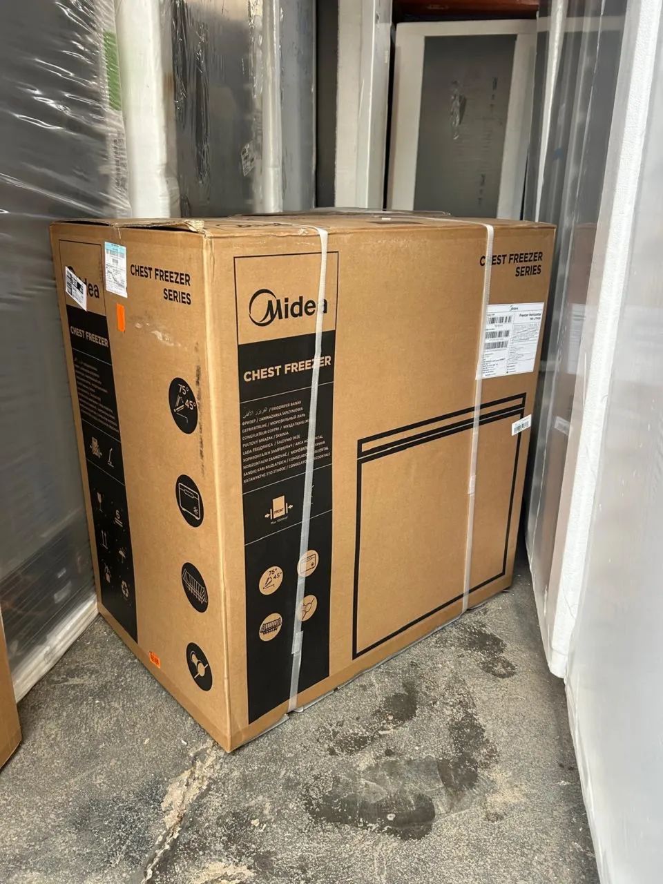 FREEZER MIDEA 200 LITROS BIVOLT