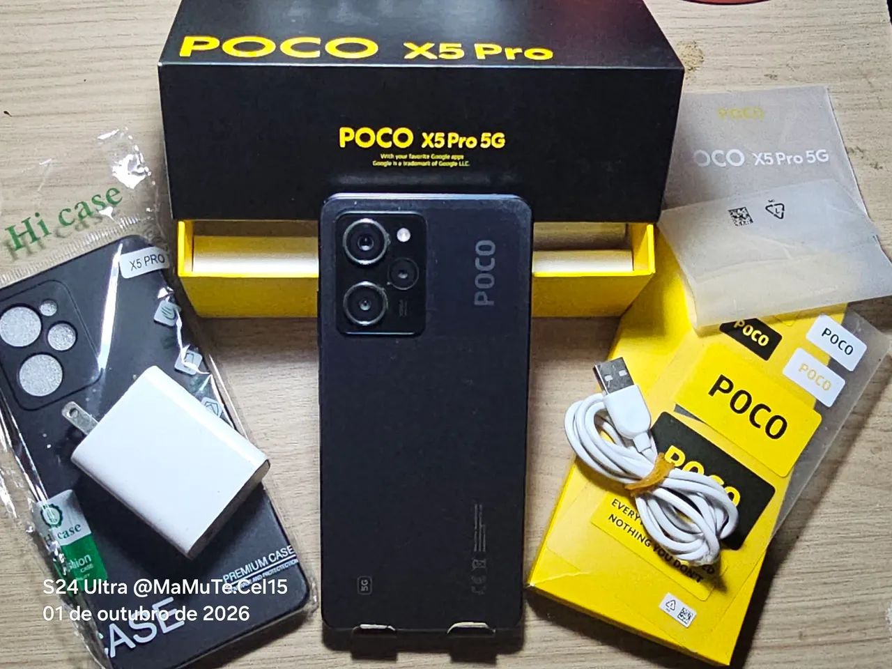 XIAOMI POCO X5 PRO 5G DE 256GB +8+4 DE RAM COM NFC TODO ORIGINAL E PERFEITO  - Foto 5