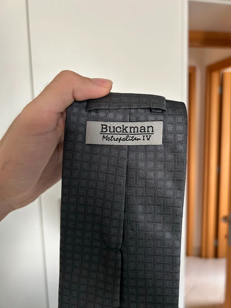 Gravata tradicional Buckman - Foto 4