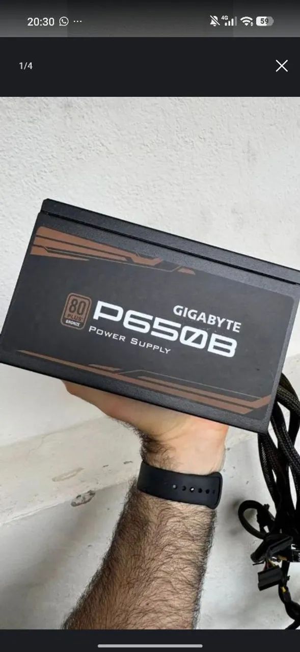 Fonte Gigabyte P650B - Foto 2
