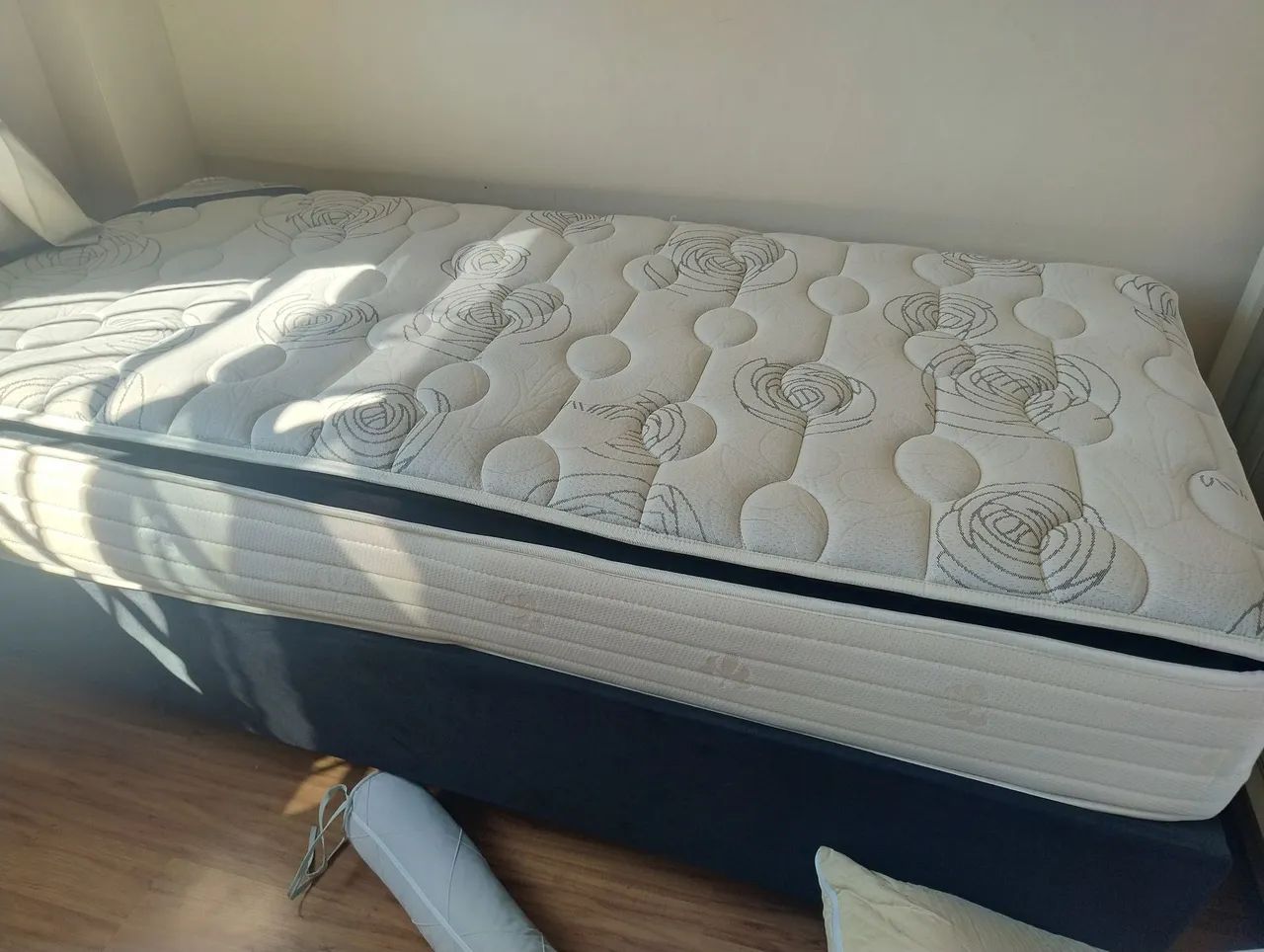 Cama solteiro box SEM BAÚ  - Foto 3
