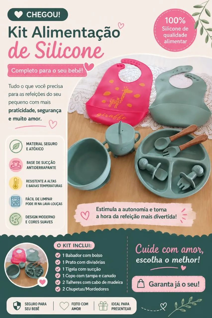 Kit introdução alimentar 