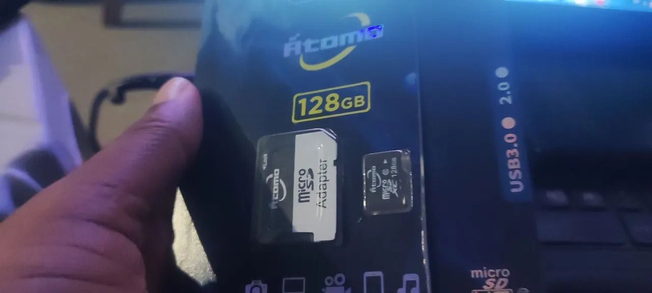 Cartão sd classe 10 128gb - Foto 2