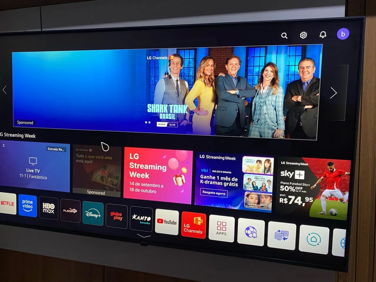 SMART TV LG 55 polegadas  - Foto 3
