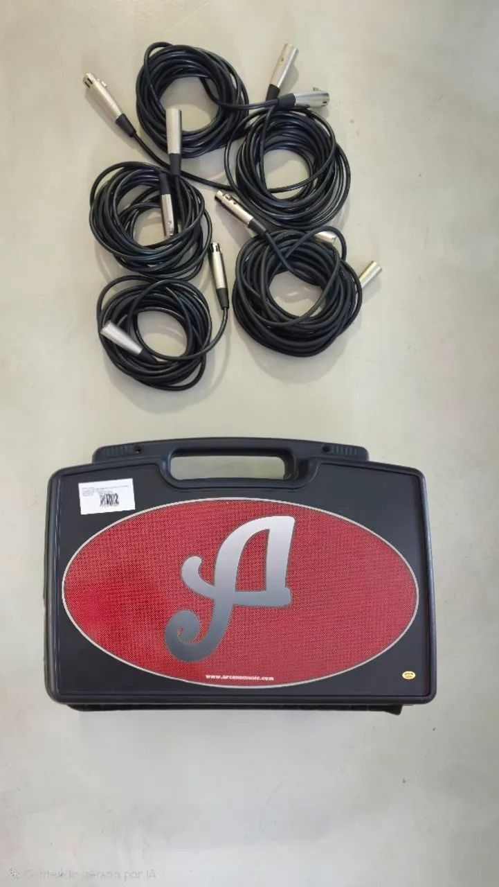 Kit de microfones para bateria Arcano Renius 7d