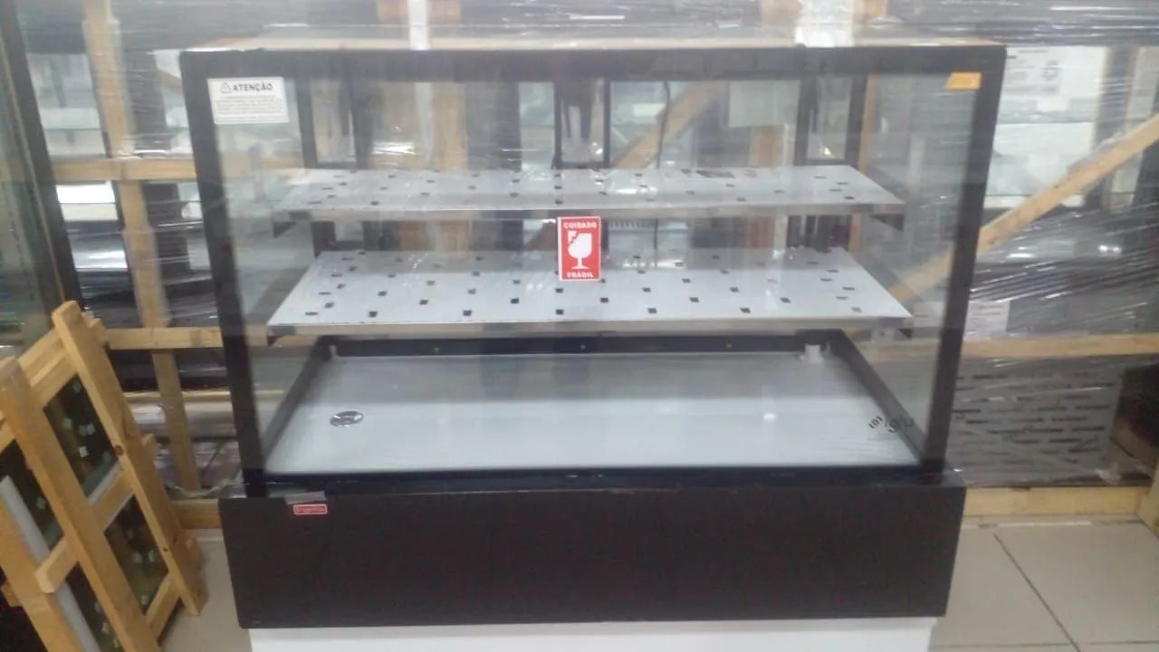 BALCAO REFRIGERADO DE 1,20 PARA FRIOS E LATICÍNIOS, COM LED, NOVO, PROMOÇÃO!!!! - Foto 3