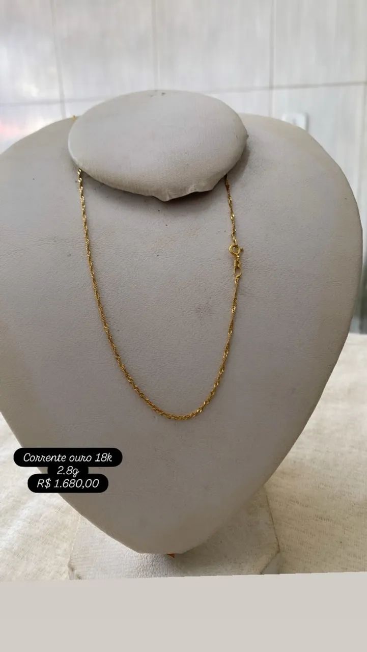 Correntes de ouro 18k - Foto 4