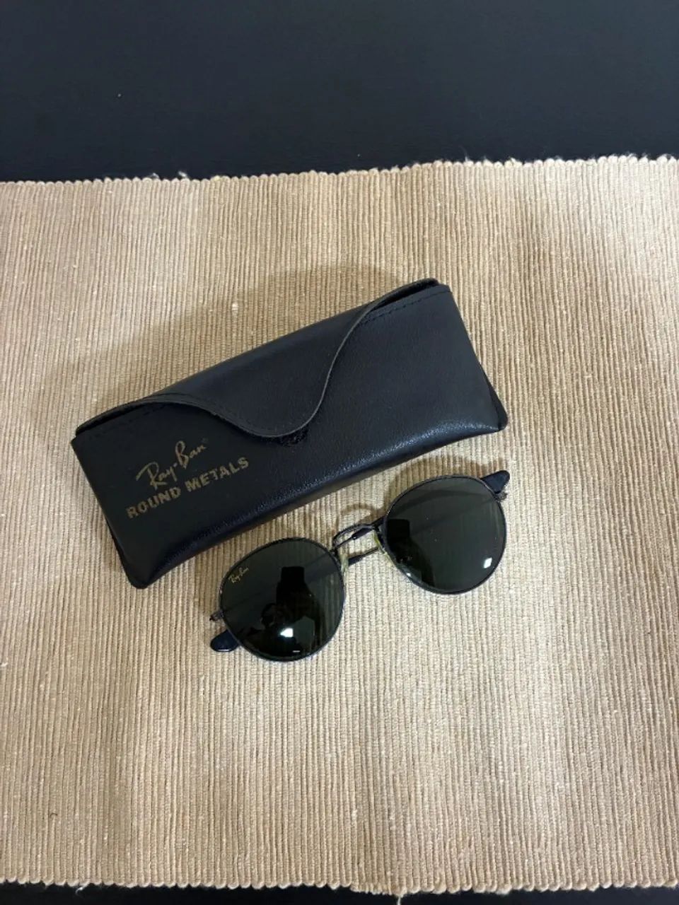 Ray-Ban Round Metal Original Bausch & Lomb USA Vintage