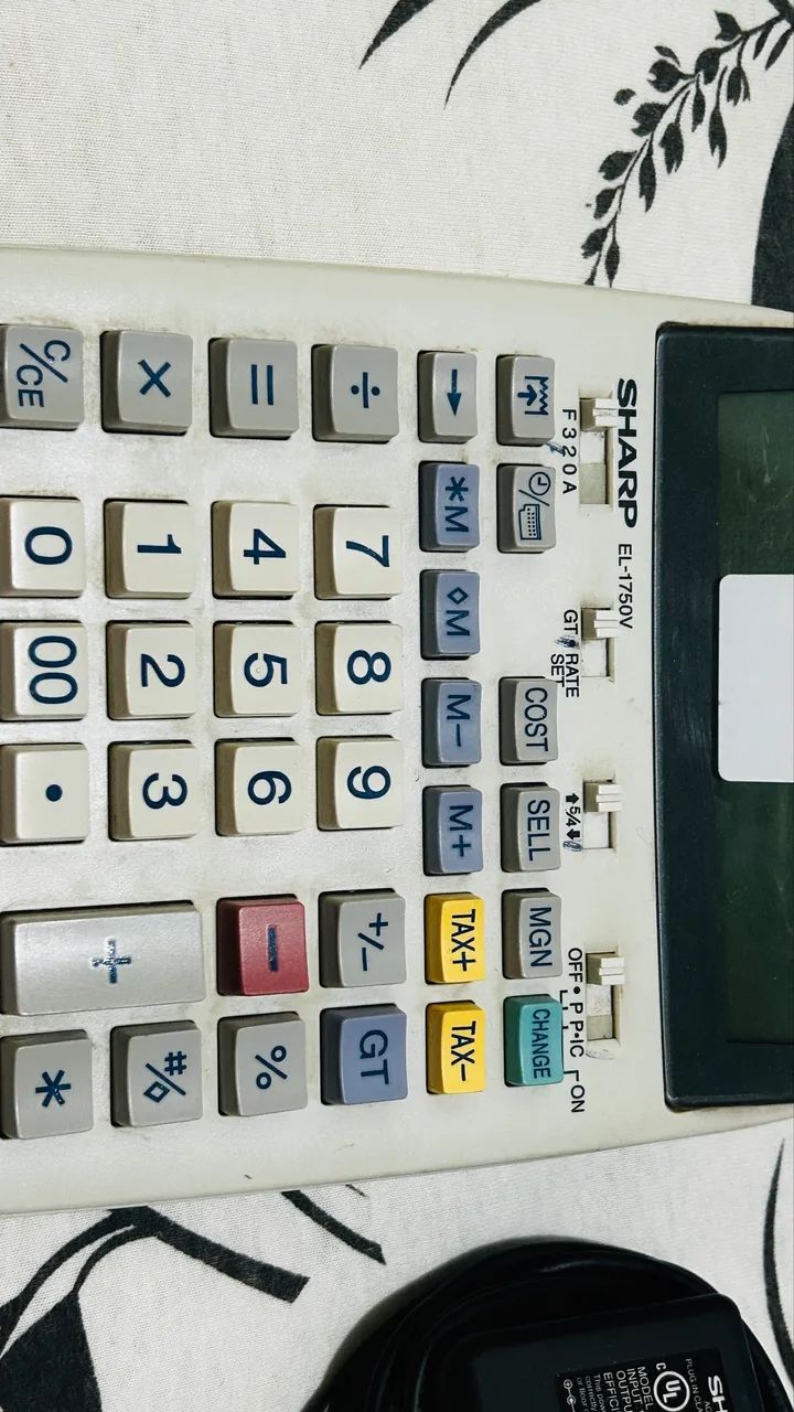 Calculadora de mesa - SHARP EL1750V403953848544798723
