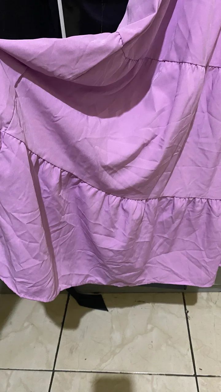 Vestido alcinha com elastex nas costas, veste super bem - Foto 2