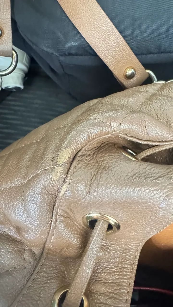 Bolsa couro scamboo  - Foto 2