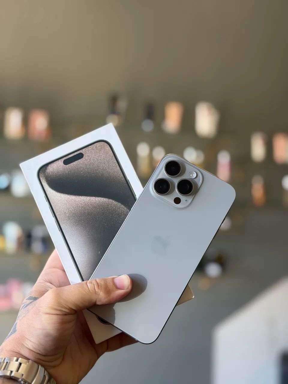 iphone 15 pro max silver  - Foto 2