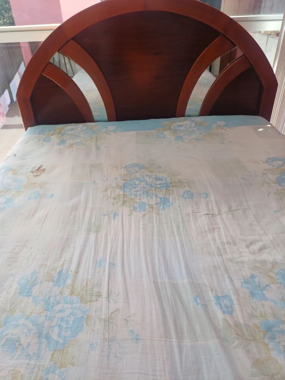 Cama casal e colchao - Foto 2