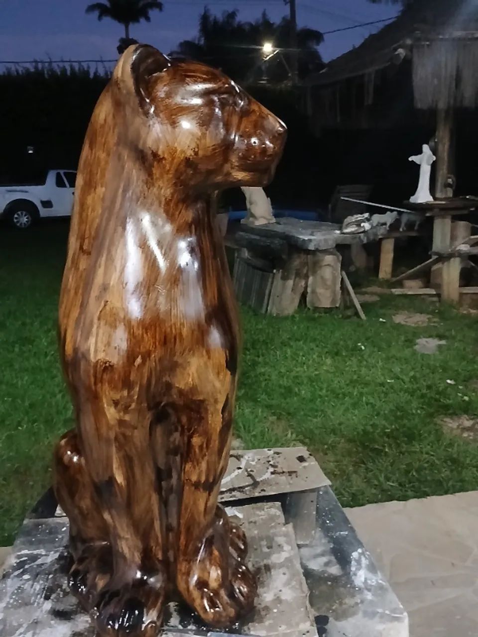 Escultura pantera  - Foto 3