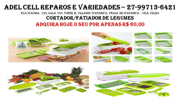 Cortador Fatiador Legumes, Verduras E Frutas