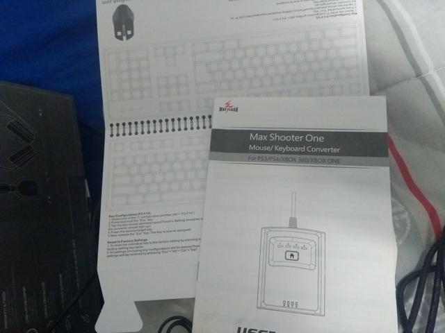 MaxShooter One , adaptador de mouse e teclado