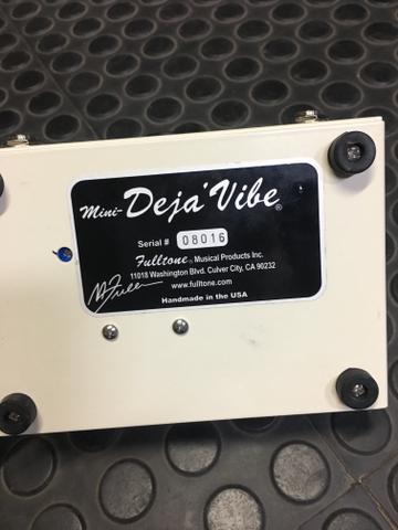 Pedal Fulltone Deja Vibe - Foto 3