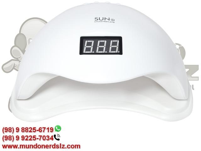 Cabine Uv Led 48w Branca Sun Estufa para secar Unhas em Gel em São Luís MA - Foto 4