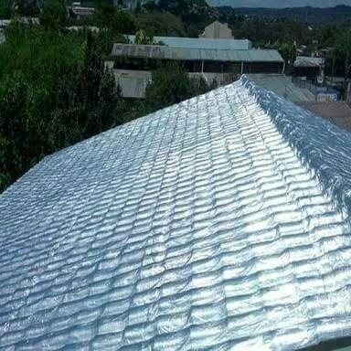 Aplicação de Mantas térmica em telhados