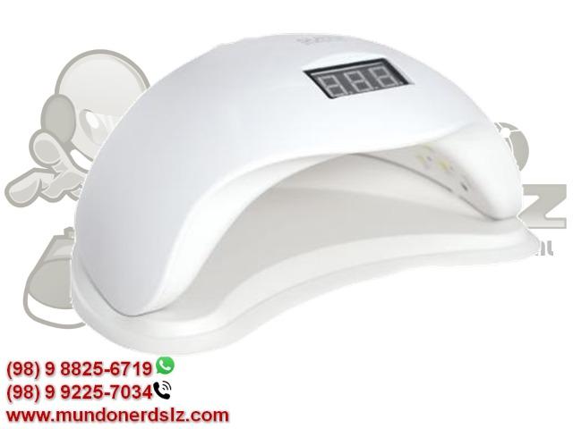 Cabine Uv Led 48w Branca Sun Estufa para secar Unhas em Gel em São Luís MA - Foto 5