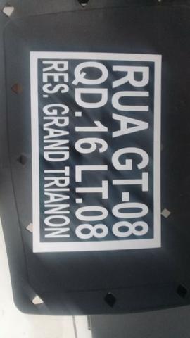 Placas de Endereço Normatizada  - Foto 3