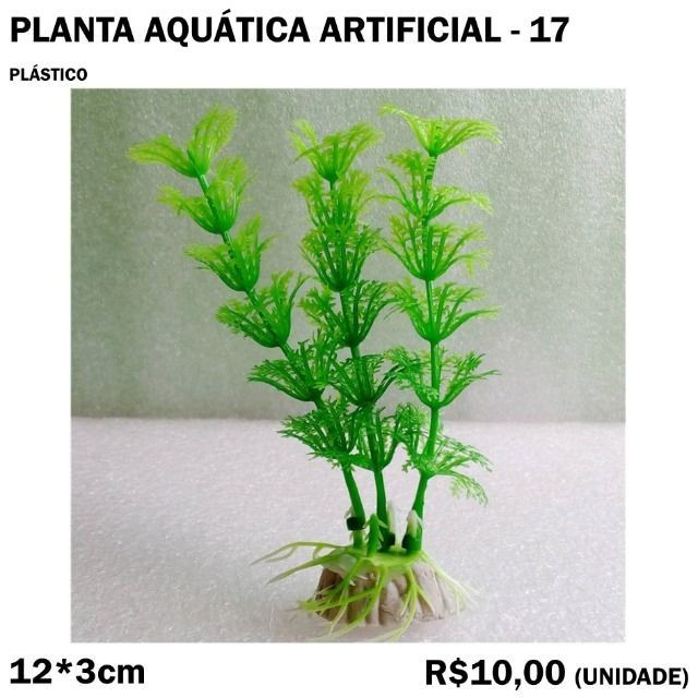 Planta Aquática Artificial Modelo 17