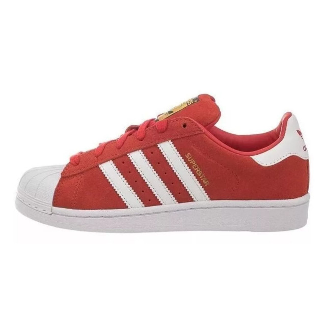 tenis adidas feminino superstar vermelho