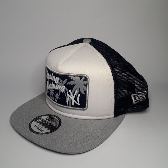 Boné New Era branco Yankees NY - 9fifty - aba reta - trucker - Foto 2