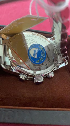 Relógio Michael Kors Mundi Prateado a prova d'água Completo - Foto 5