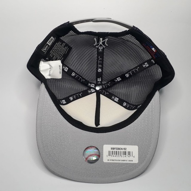 Boné New Era branco Yankees NY - 9fifty - aba reta - trucker - Foto 4