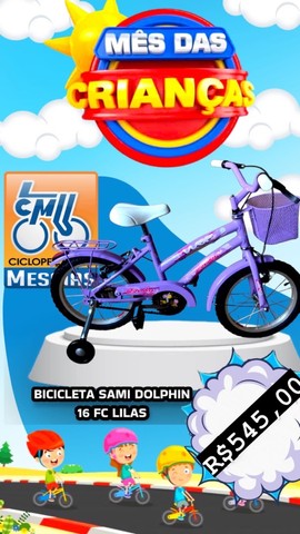 Bicicleta Cindy Aro 16 Feminina  - Foto 3