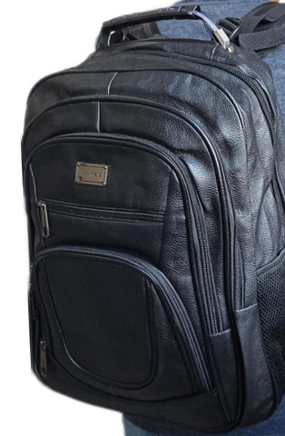 Mochila de couro sintético motoboy impermeável  - Foto 2