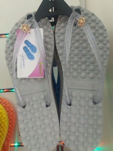 Chinelas massageadoras - Foto 3