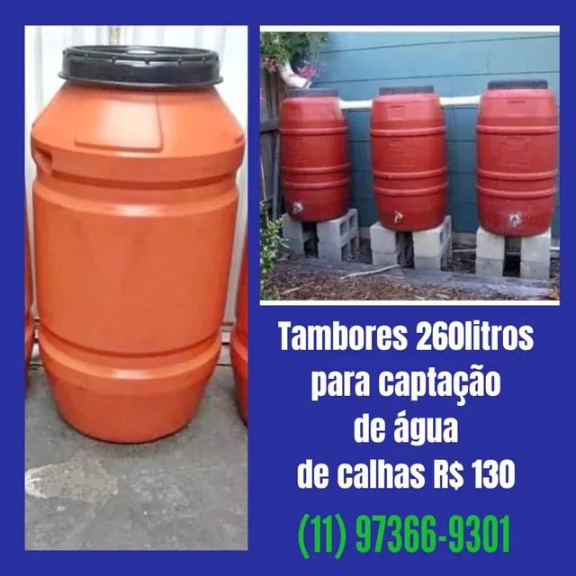 Tambores barricas 260 litros - Foto 2