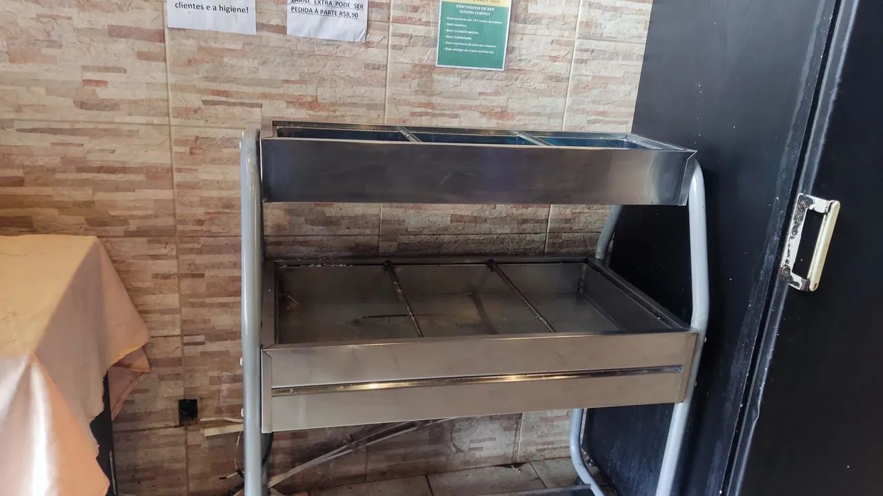 Self-service + fogão industrial 6 bocas