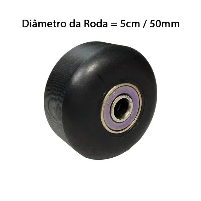 Par de Rodas 50mm para Reformer Pilates - Foto 2